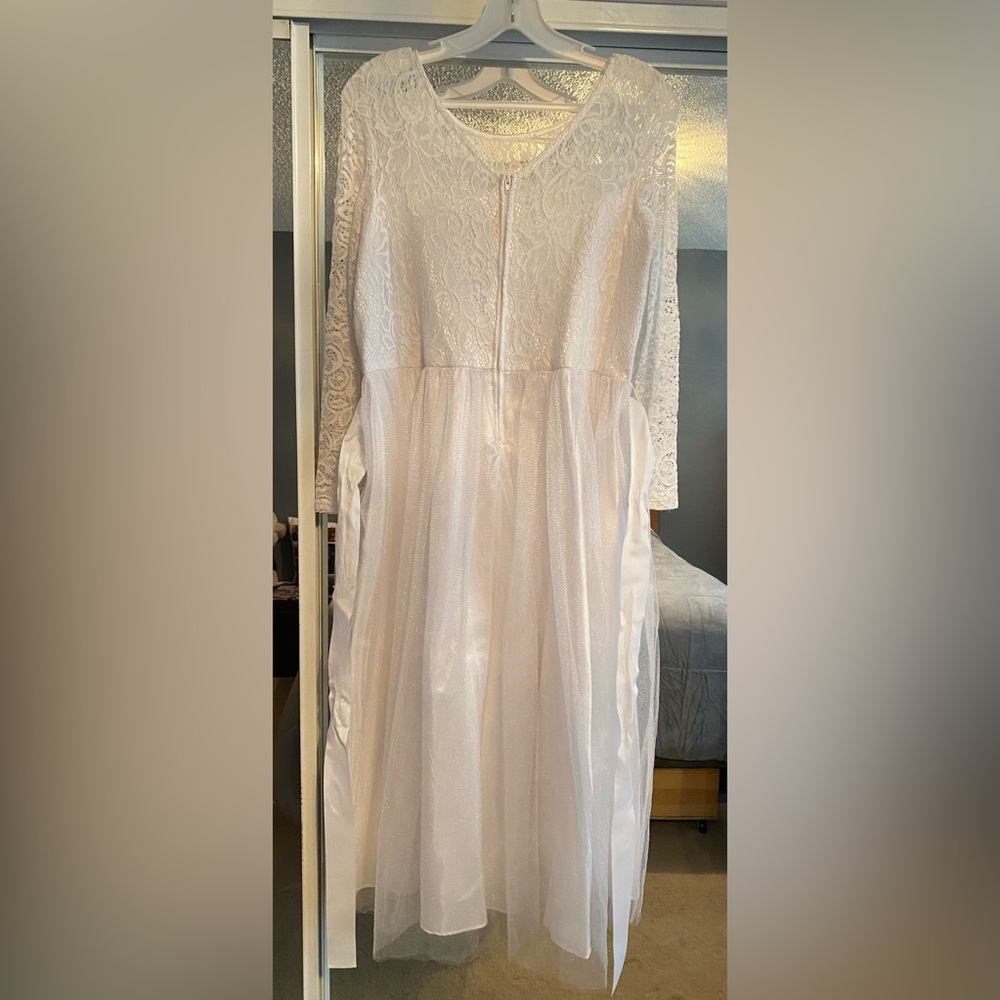 Holy Communion or Flower Girl Dress - Picture 3 of 14